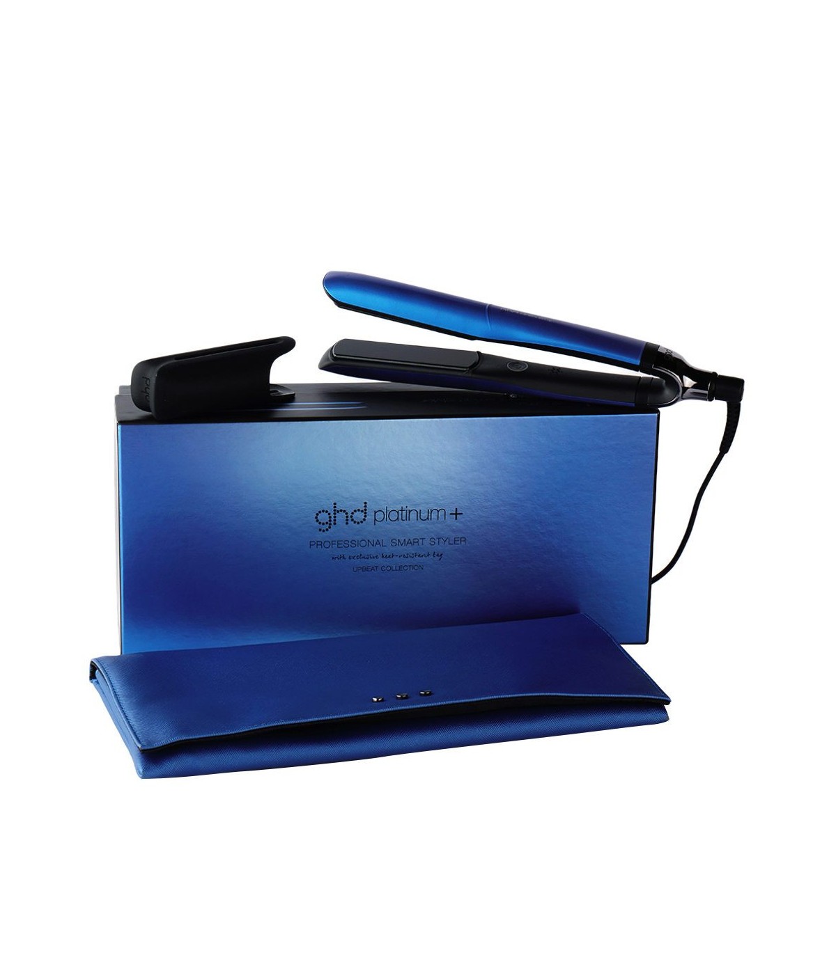 Plancha de pelo GHD Platinum+ azul pastel – Essence Estilistas