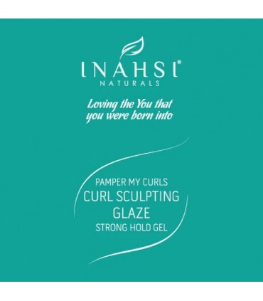Inahsi Naturals Pamper My Curl Curl Sculpting Glaze Strong Hold Gel 454G